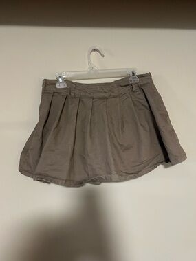 Ardene Neutral Taupe Casual Skirt